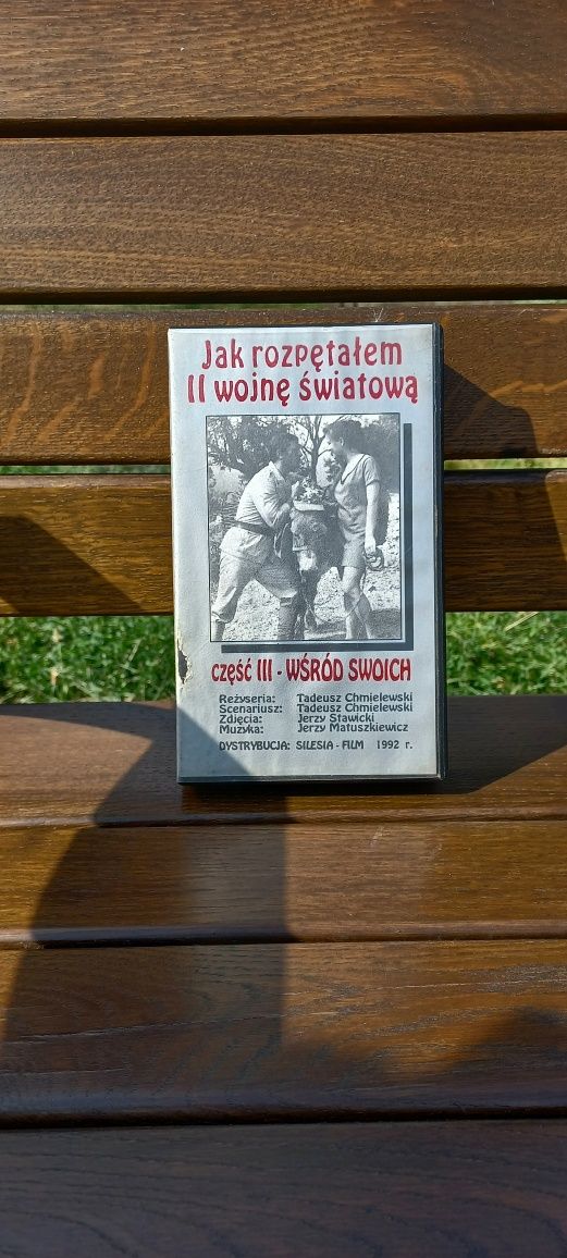 Kasety vhs wideo.  Jak Rozpętałem II wojnę światową cz.3  vhs . Bdb st