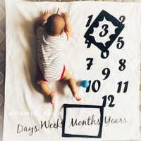 ФотоПеленки для малышей для фото по месяцам