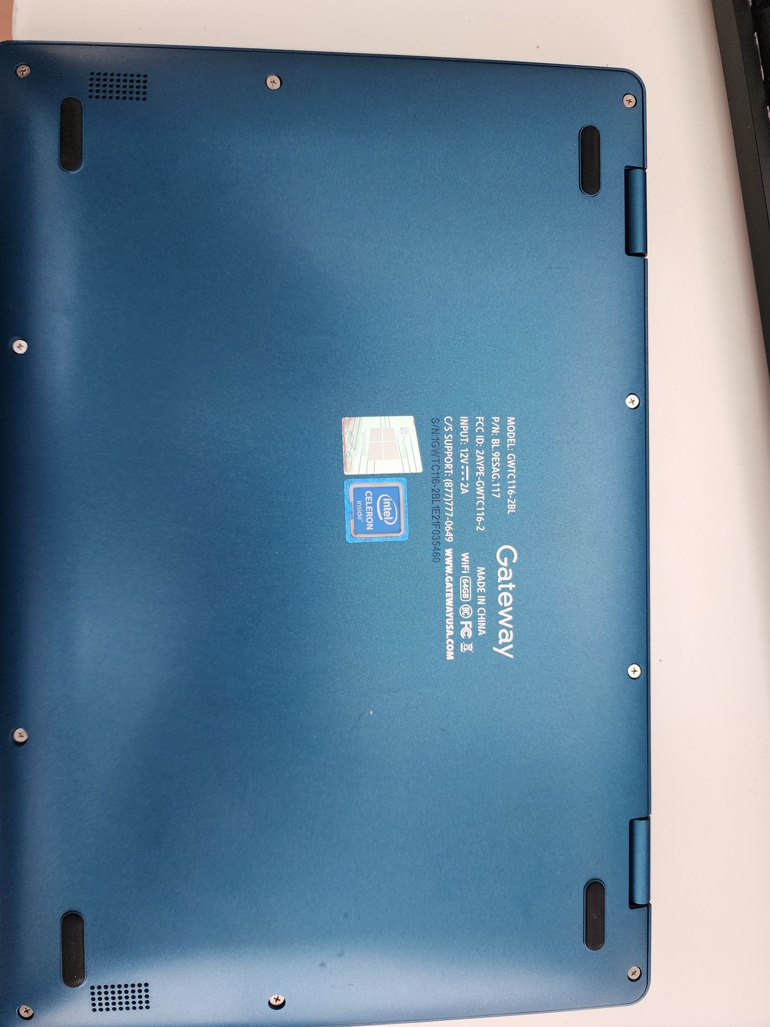 Ноутбук Gateway TC116 2в1 сенсорний планшет