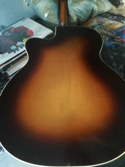 Gitara archtop hollow body Majesty Customs zmodernizowana Gotoh 510!!!