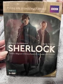 Sherlock seria 2 nowe zafoliowane 3 dvd