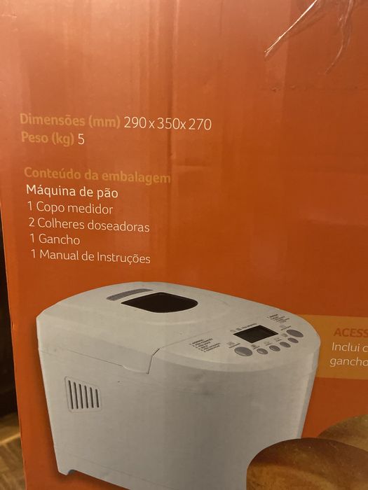 Maquina de fazer pao