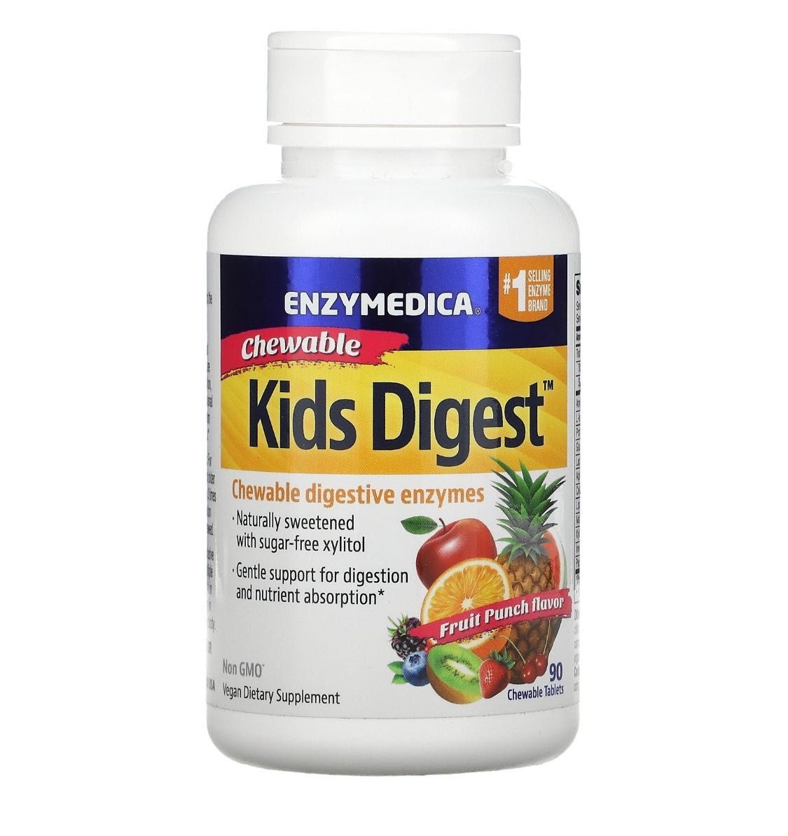 Ферменти для дітей Kids Digest Enzymedica 90 таблеток