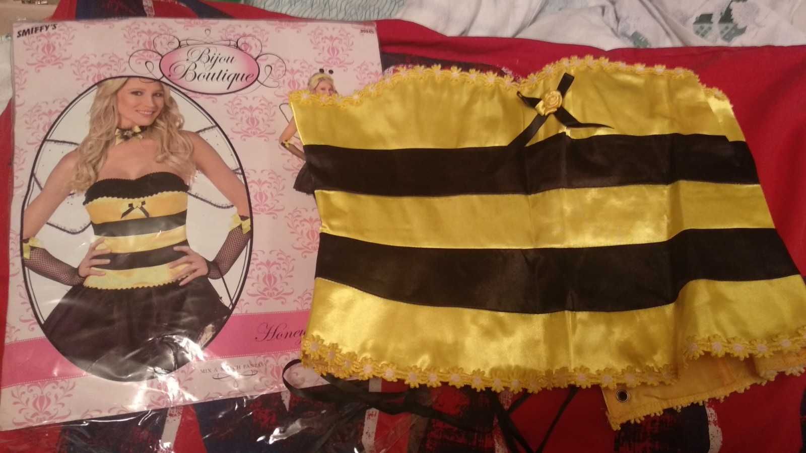 ЖЕНСКИЙ костюм игровой секси пчела корсет блуза