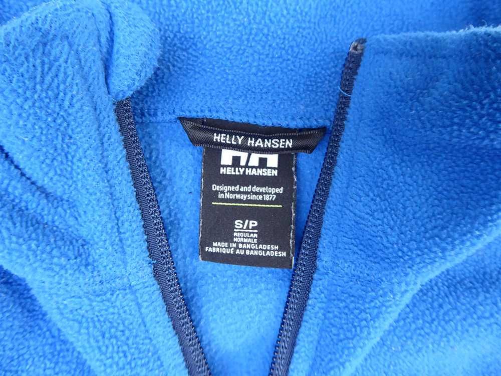 Helly Hansen niebieska bluza polar Polartec
