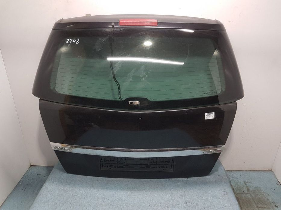 OPEL ZAFIRA B TYLNA KLAPA BAGAŻNIKA