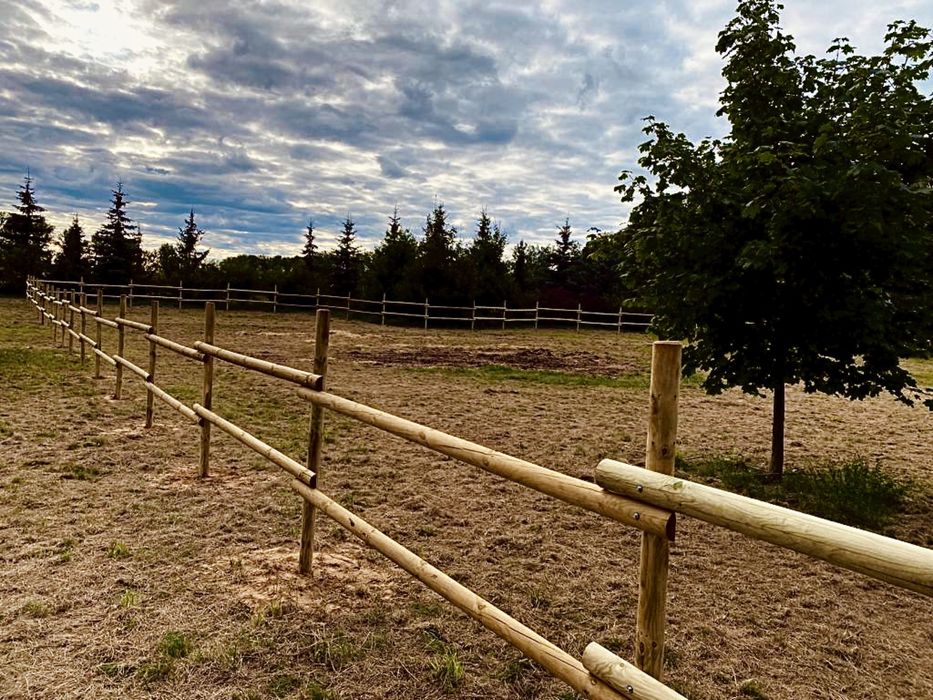 Montaż ogrodzenia z siatki leśnej. Wytrzymałe ogrodzenie tymczasowe