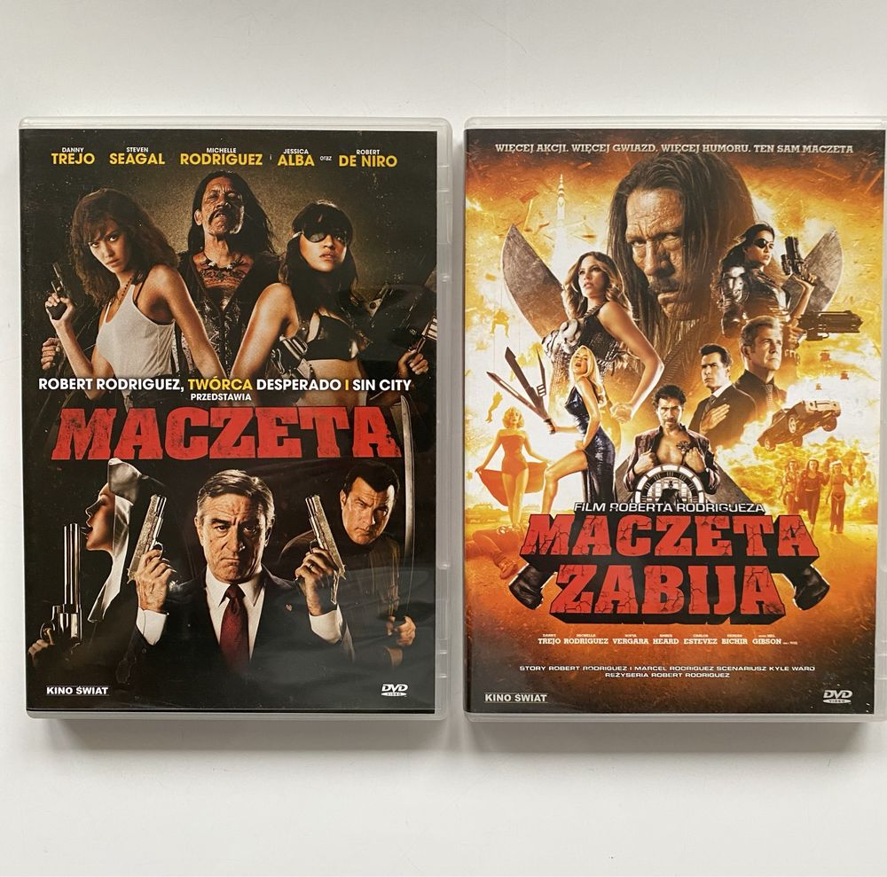 Maczeta + Maczeta Zabija DVD kolekcja 2 płyt