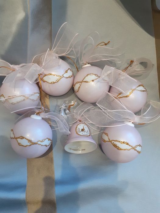 Новорічна,ялинкова порцелянова іграшка фарфор Німеччина.