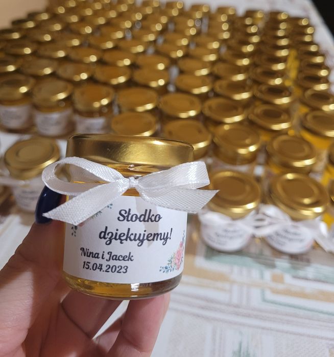 Podziękowania dla gości chrzest, komunia, ślub