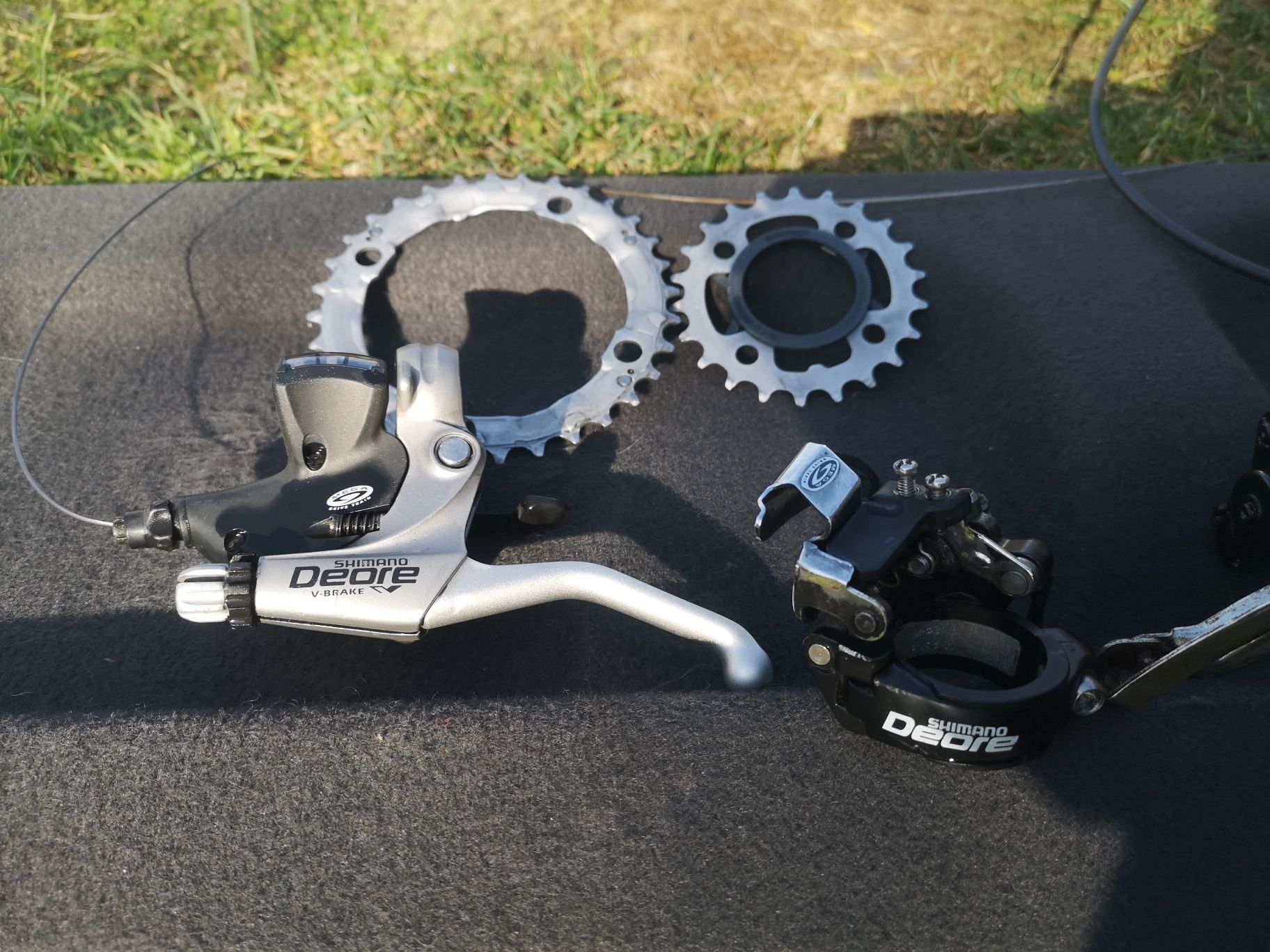Osprzęt Shimano Deore klamkomanetka