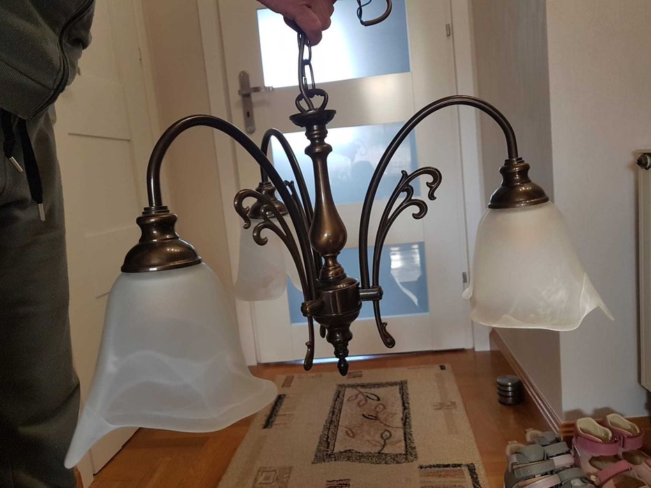 Lampa wisząca w stylu retro