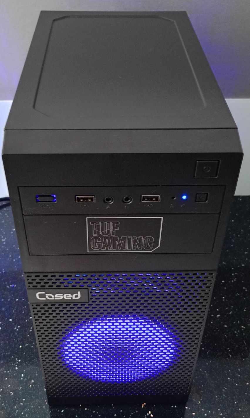 Komputer gamingowy RX580 Sapphire Nitro+8GB i3 9 generacji ODNOWIONY!