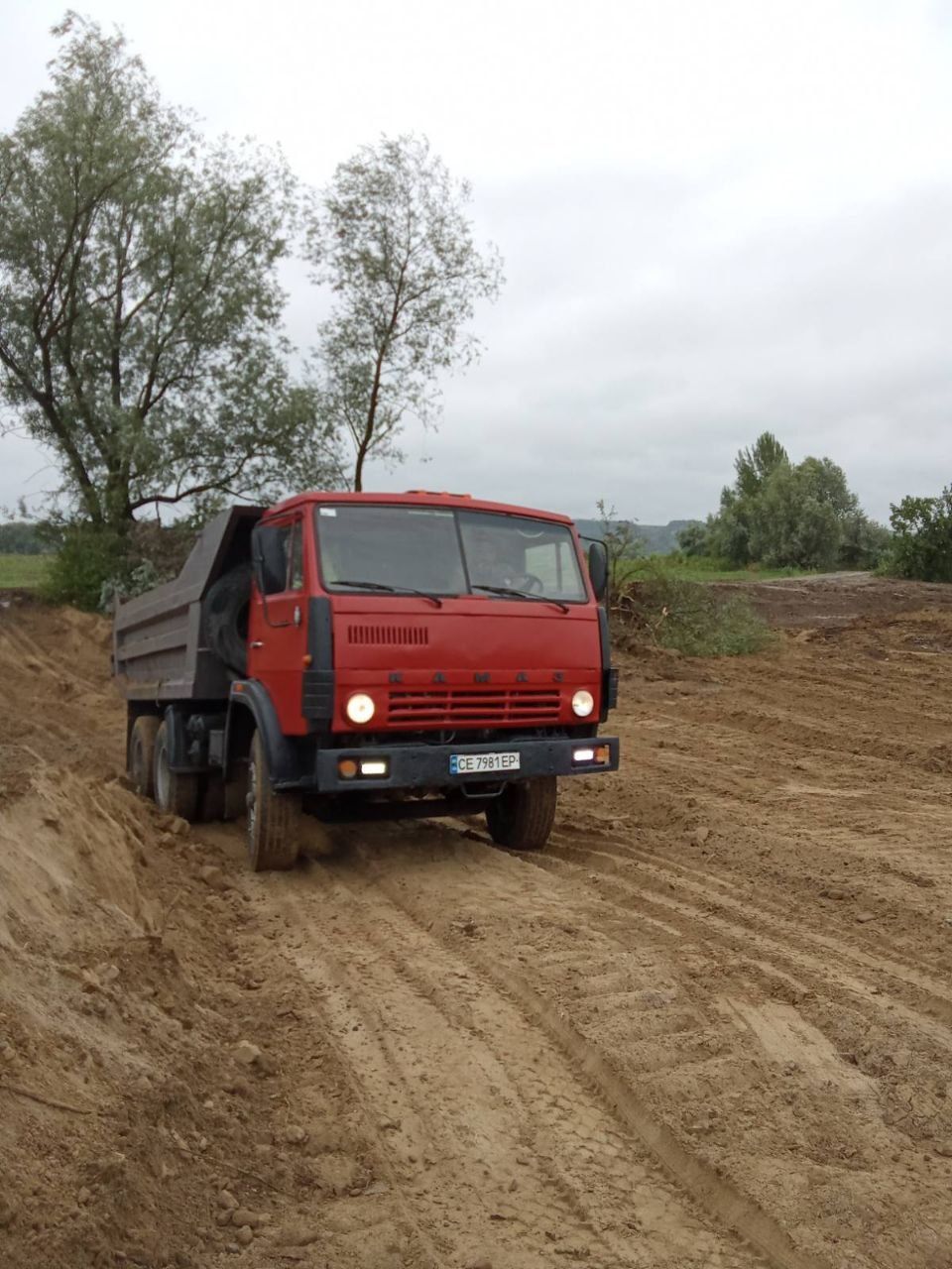 пісок із доставкою. Послуги камаза.