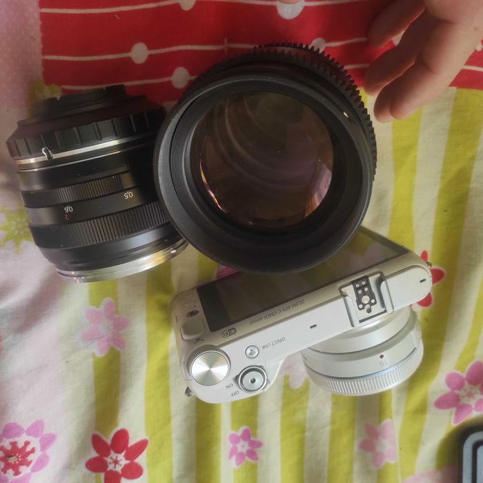 Samsung nx samyang 85mm 1.4 Samsung nx 16mm 2.4 zeiss 50mm 1.4