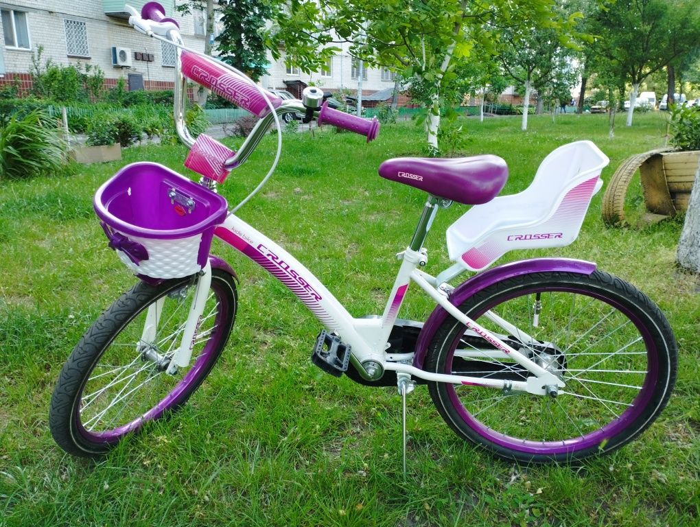 Велосипед для дівчинки 6-9 років