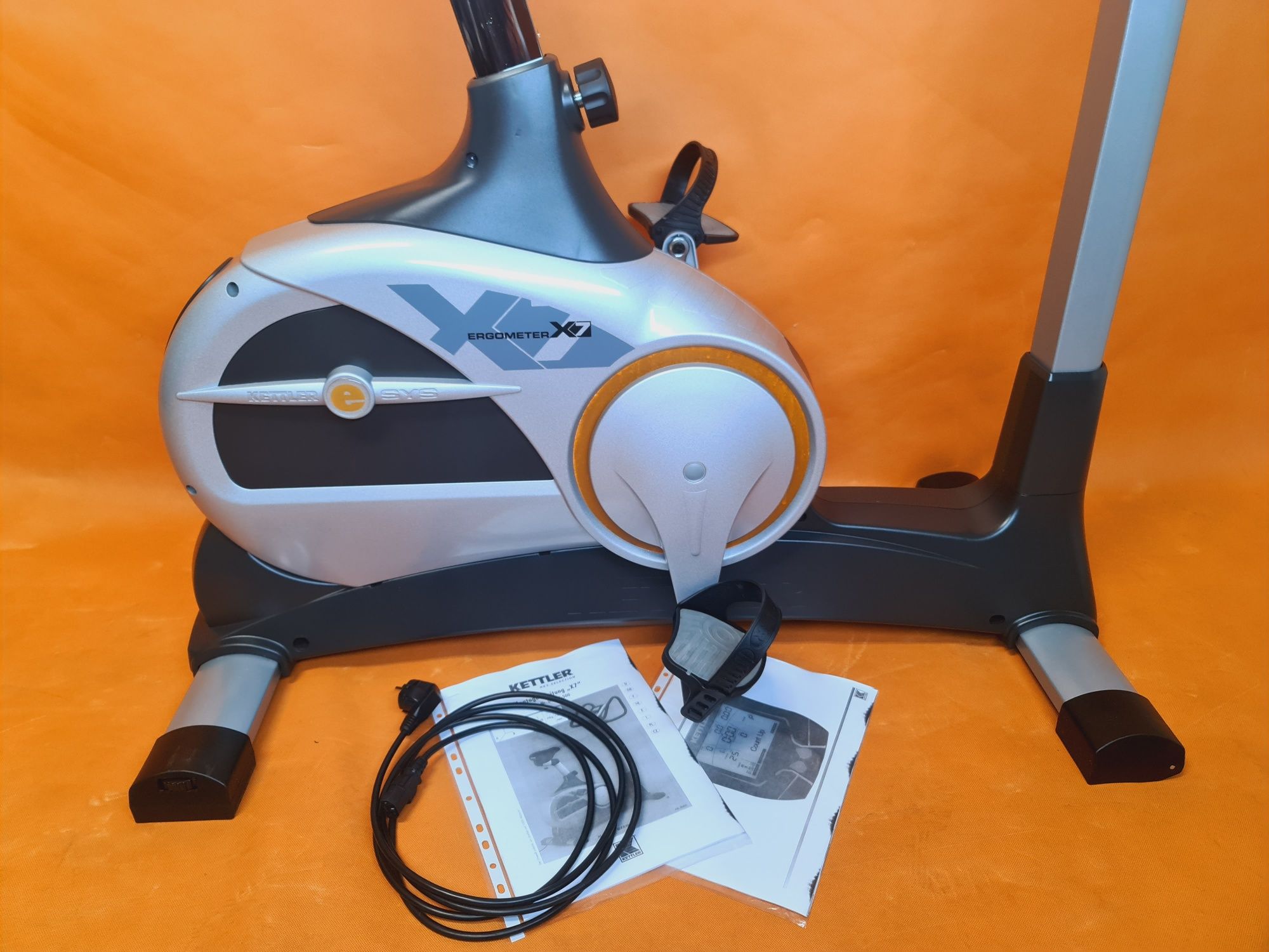 Mega Rower Kettler X7 Mocny Elektro-Magnetyczny Treningowy 49programów