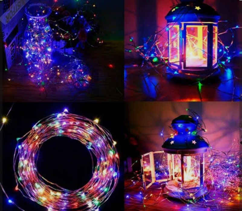 Гірлянда 20м USB "Краплі роси"/ Гирлянда "Роса" 20м - USB