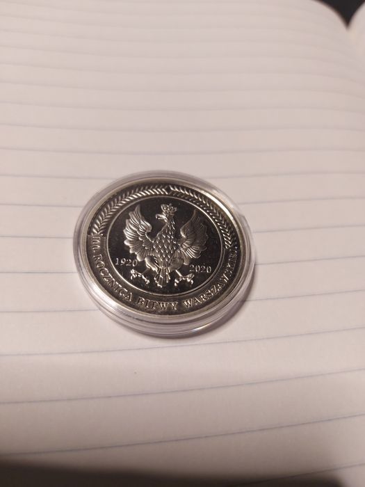 Bitwa warszawska cud nad wisłą moneta