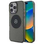 Etui Mercedes Mb Case Star Pattern Na Iphone 16 Pro - Czarne