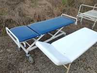 łóżko rehabilitacyjne medyczne na kółkach - możliwy transport