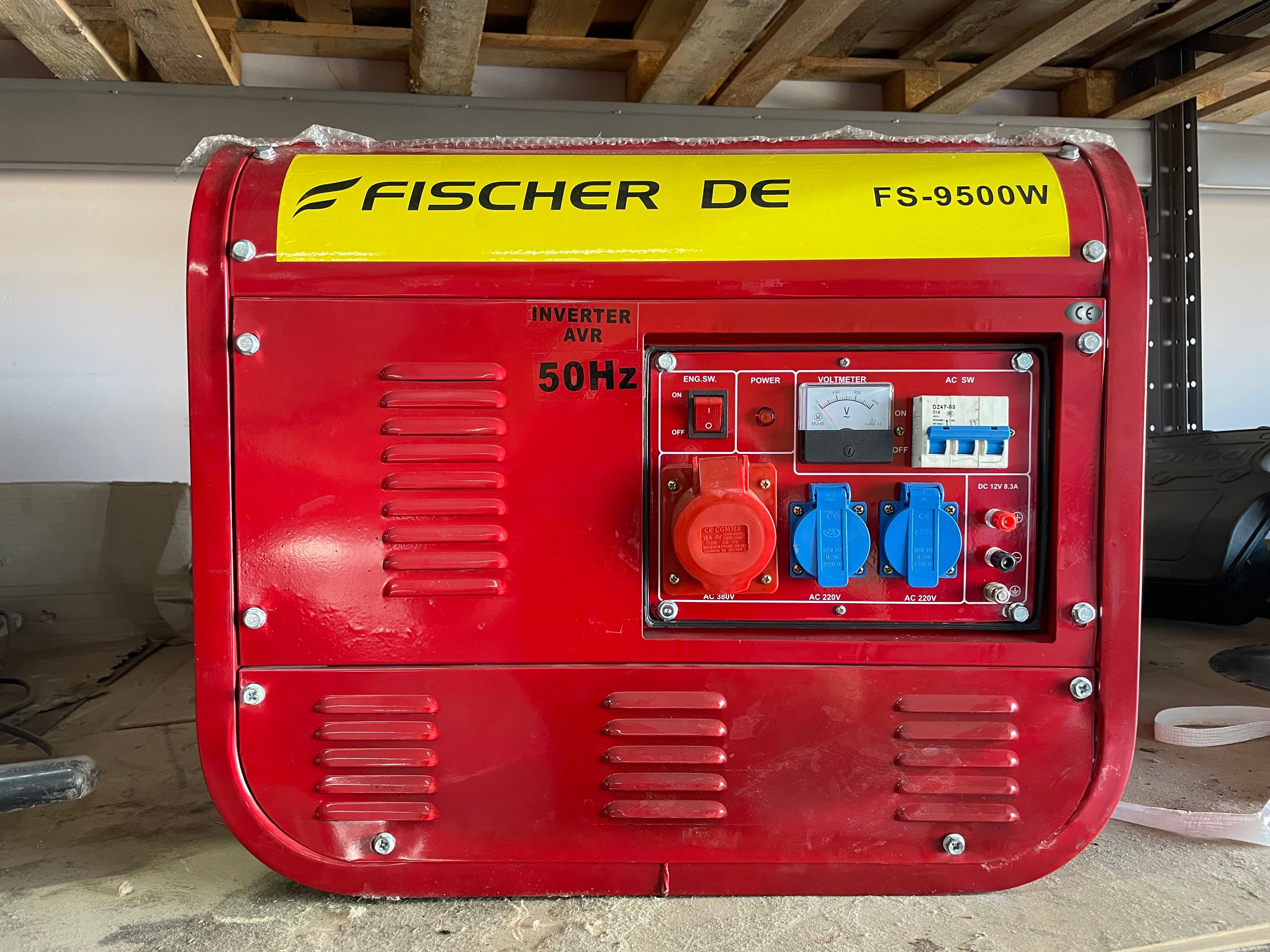 Генератор бензиновий 3.3 кВт Fischer FS 9800w