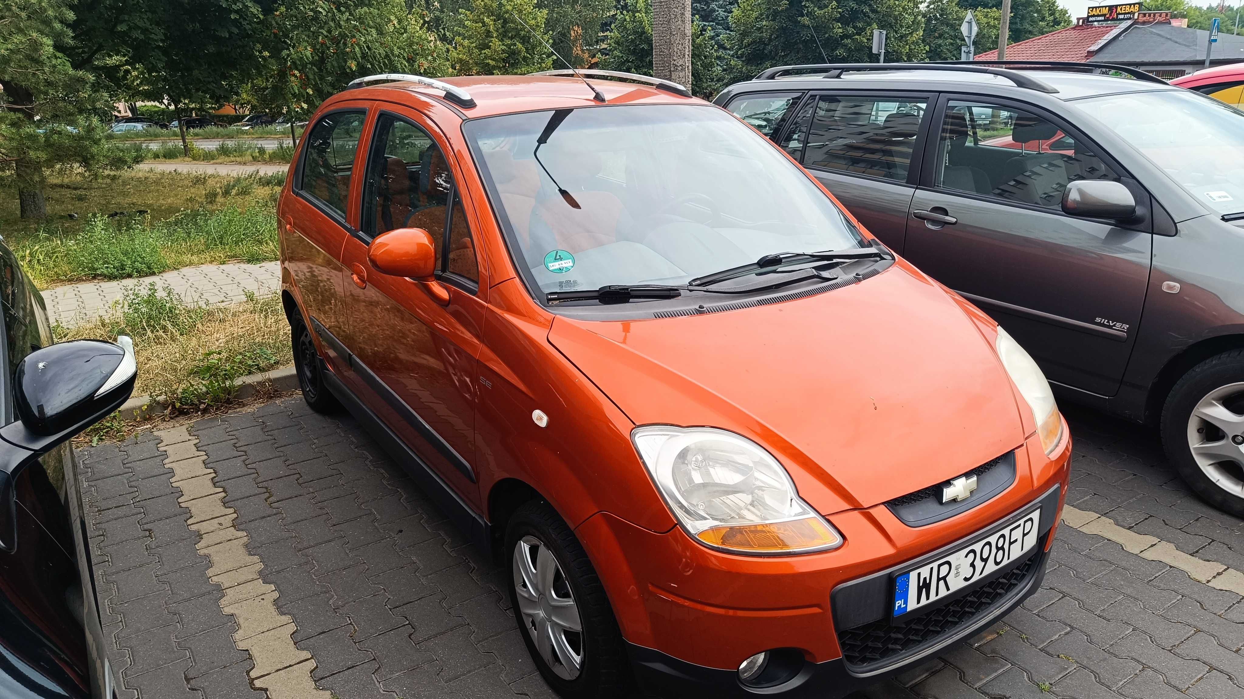 Chevrolet Matiz 2008 5d rudy b. dobry stan