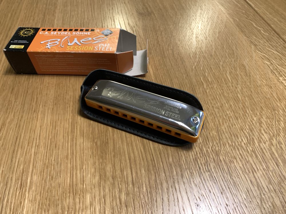 Губна гармоніка Seydel Session Steel Low F