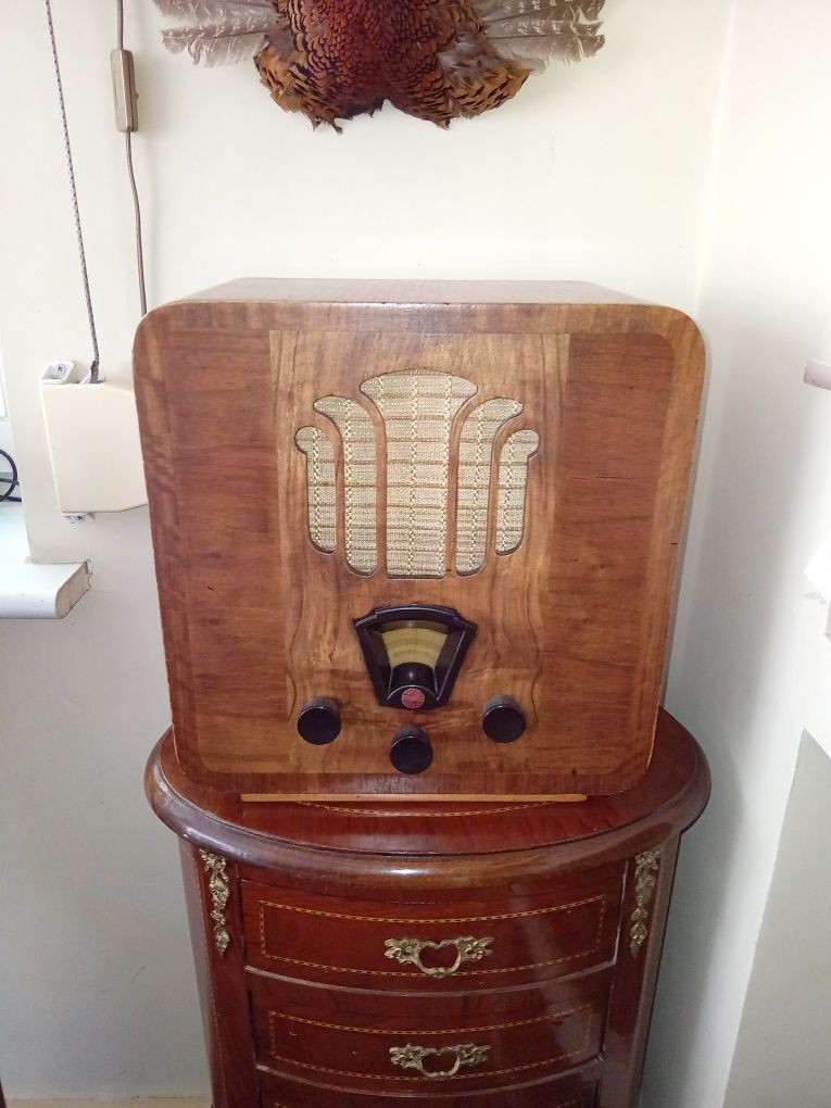 Z 1939 roku Sprawne Radio Philips Stan Kolekcjonerski