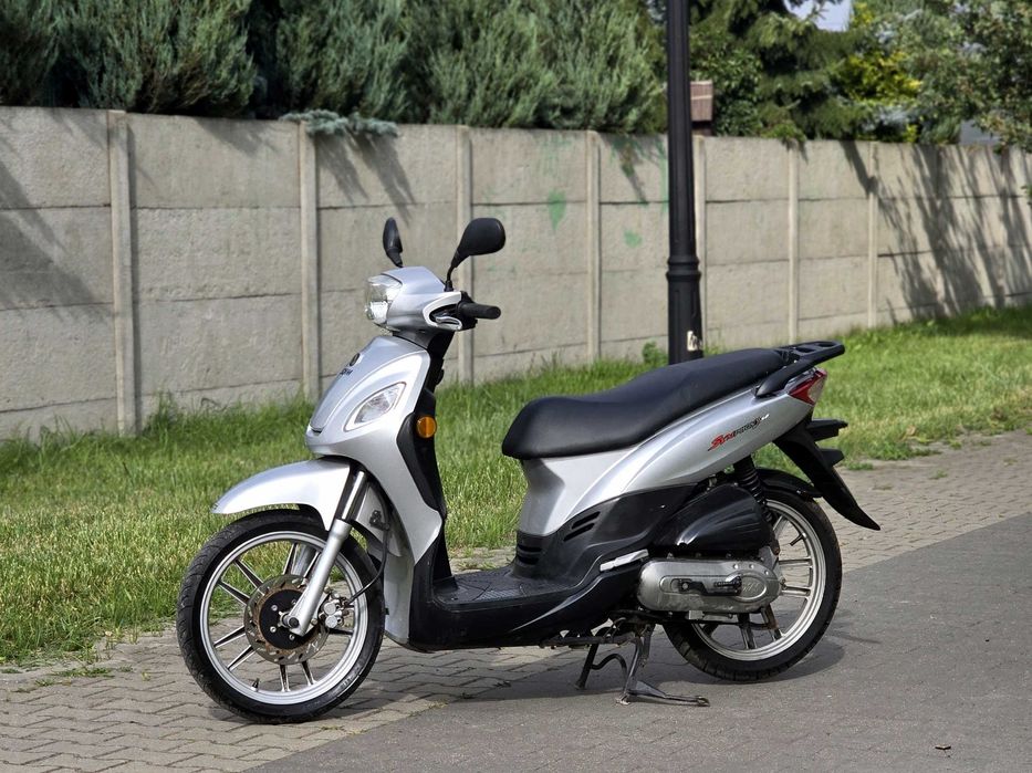 SYM SYMPHONY 50 4t skuter na dużych kołach 16" TYLKO 4189km