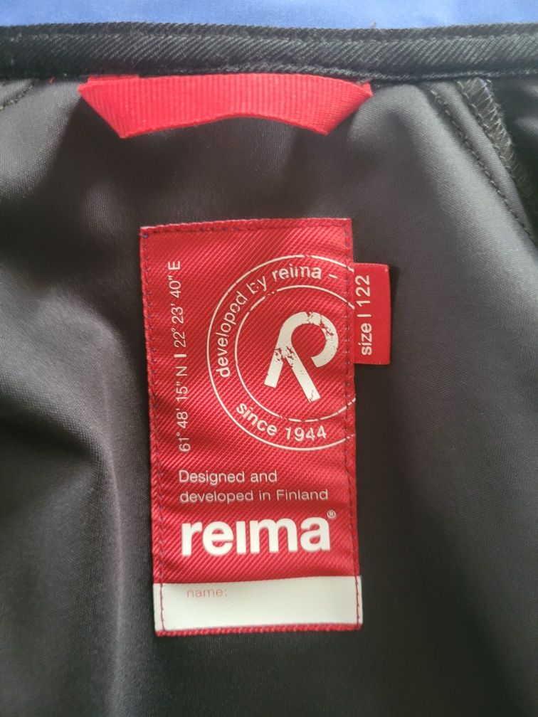 kurtka reima softshell rozm. 122 cm NOWA
