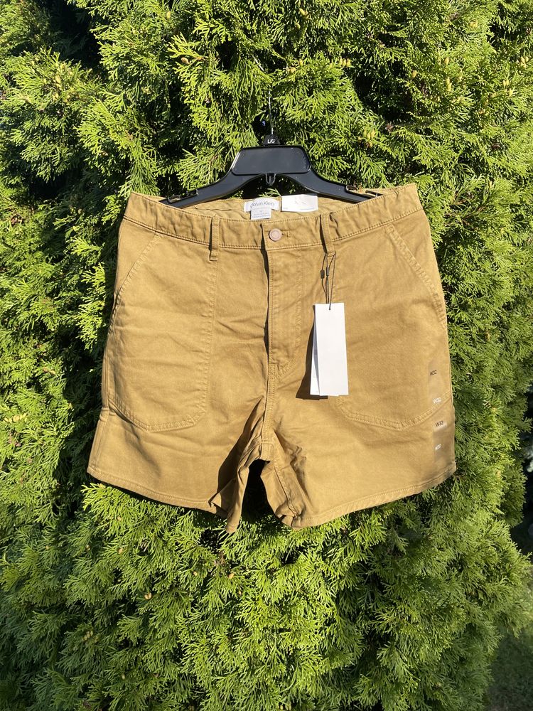 Новые шорты calvin klein (ck olive shorts) с америки 30s,32m,33l,34l