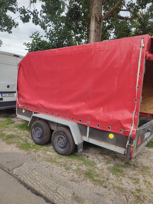 Przyczepka dwuosiowa DMC 2600 kg