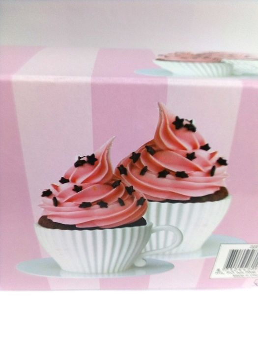 foremki filiżanki do MUFFINEK deserów SILIKONOWE