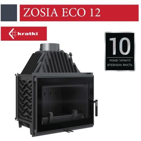 Камінна топка Kratki ZOSIA ECO - 12 kw (БЕЗПЛАТНА ДОСТАВКА)