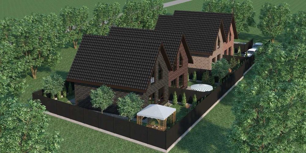 ПРОДАЖ Готовий БУДИНОК 100 м2 , 4 кімнати, БАВАРСЬКА кладка Забудовник