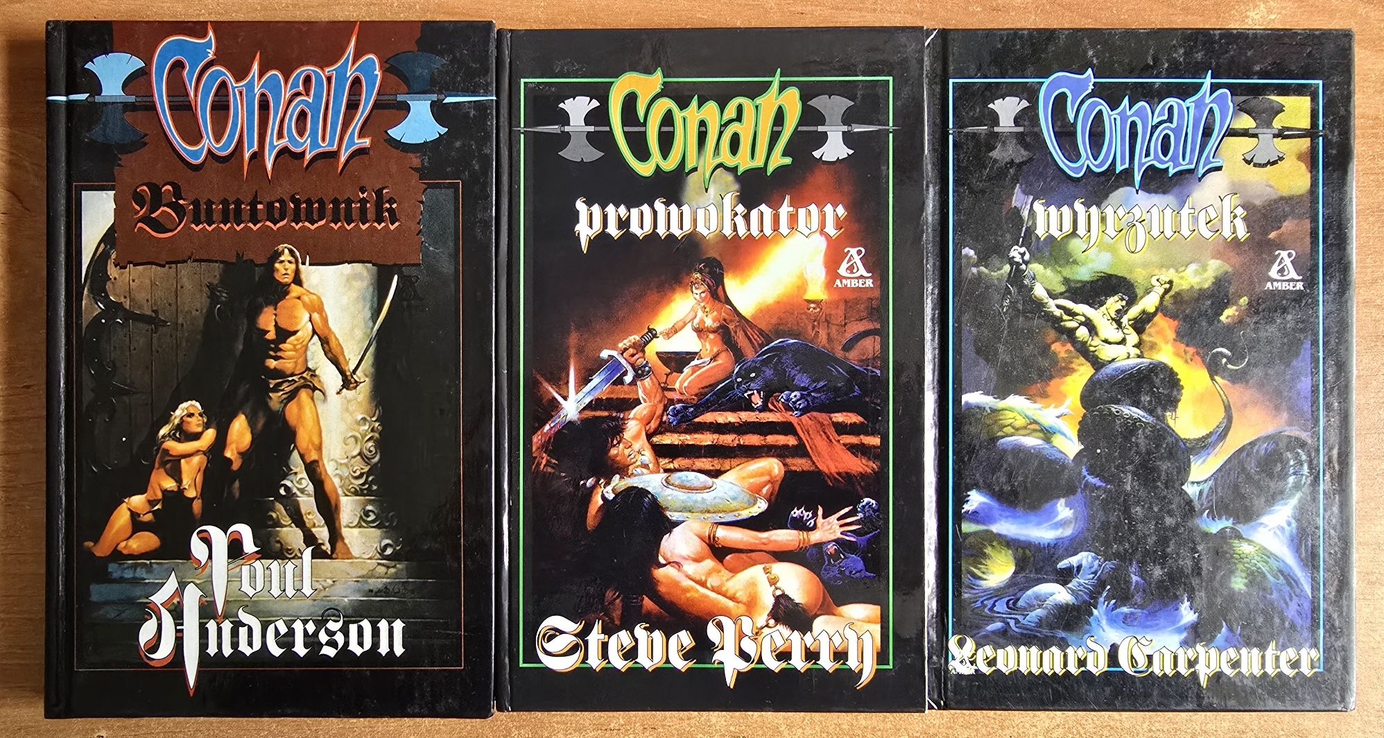 Conan- Buntownik, Prowokator, Wyrzutek - Anderson, Berry, Carpenter
