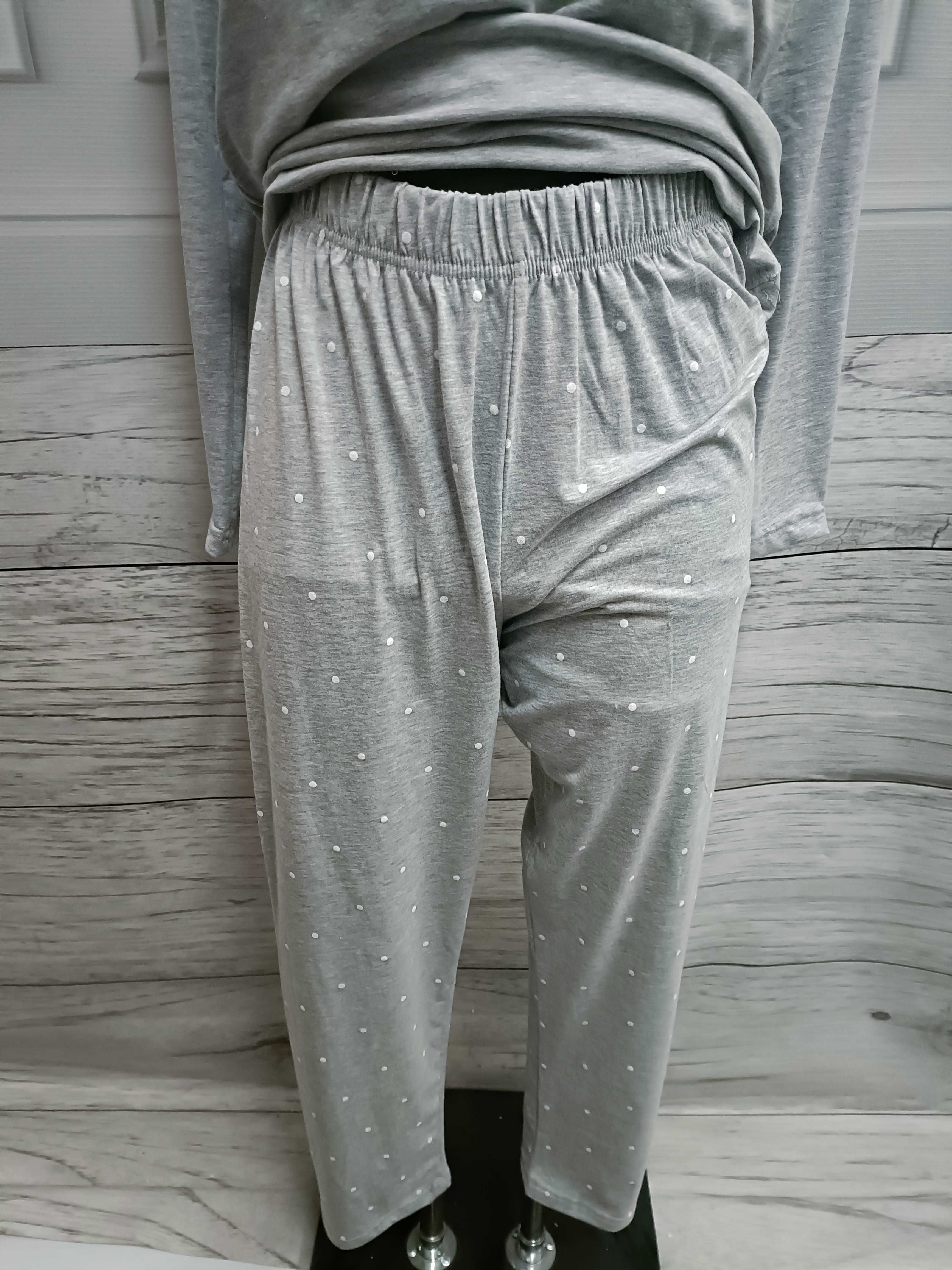 Piżama damska długa ze wzorem sowy MORAJ rozmiar XL
