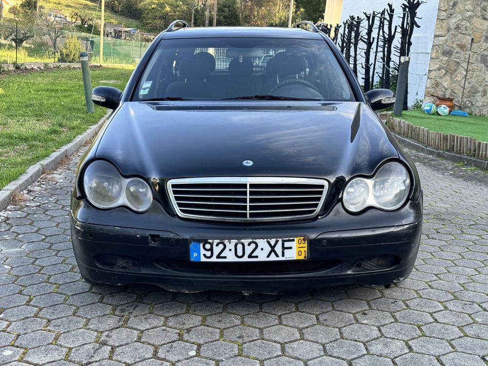 Mercedes C220 carrinha 2003 avantgarde tecto 620 mil kms