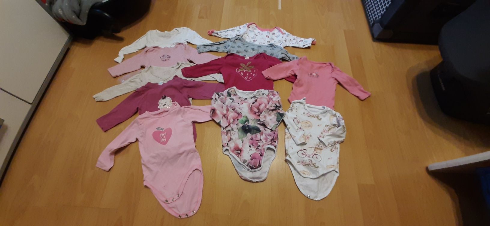 Duża paka ubrań dla dziewczynki r. 74