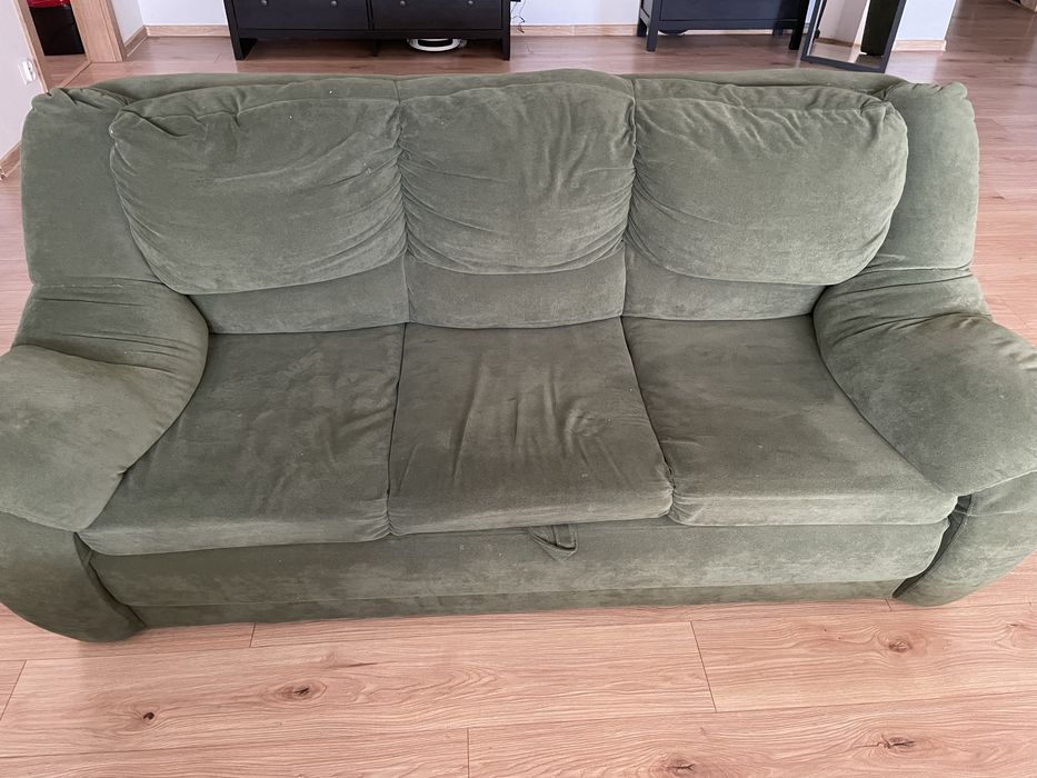 Zestaw wypoczynkowy sofy sofa rozkladana fotel dwójka trójka