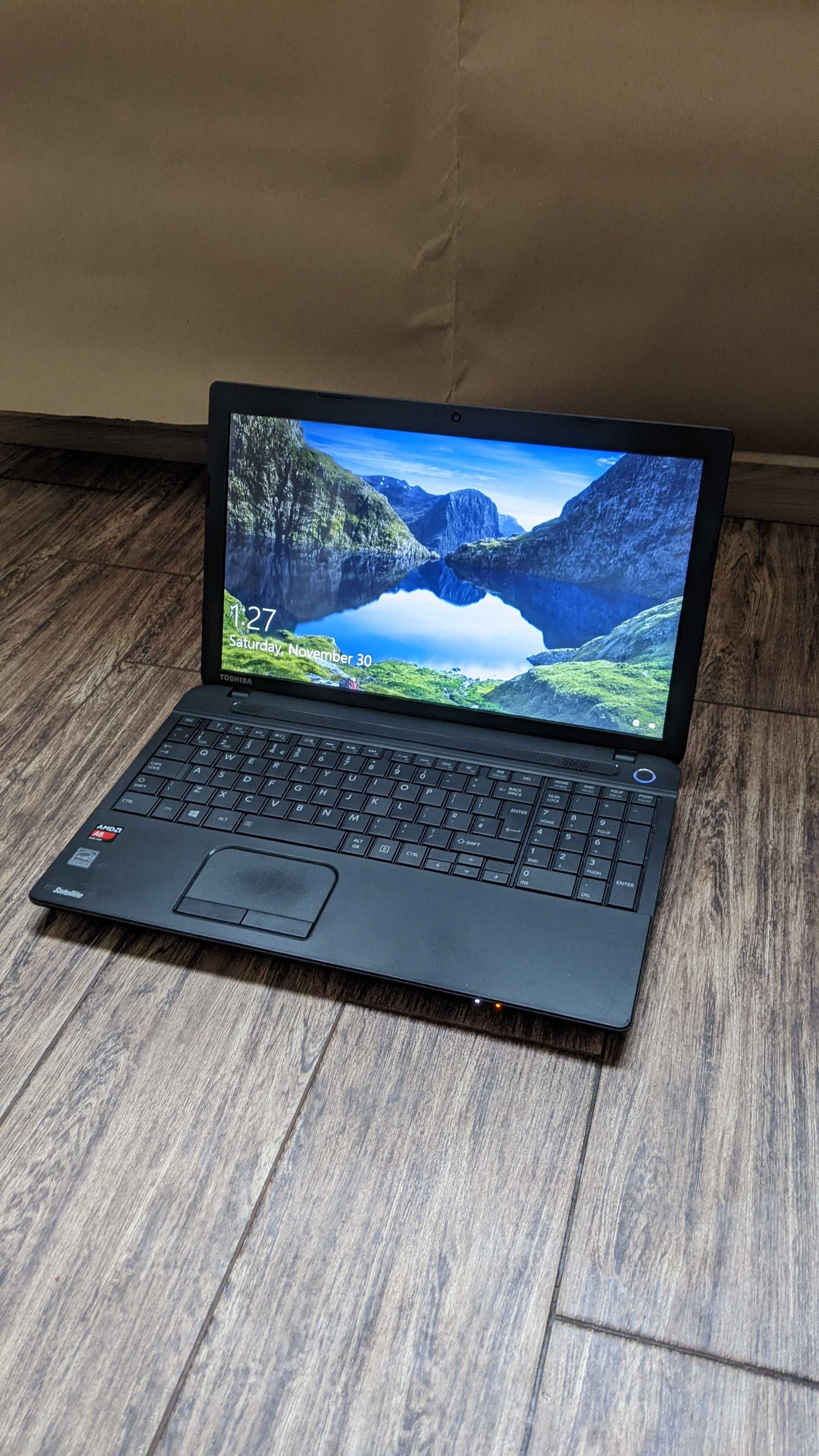Ноутбук Toshiba Setellite C50D-A-13G 8GB RAM 1TB 15.6" AMD A6 4-Ядра