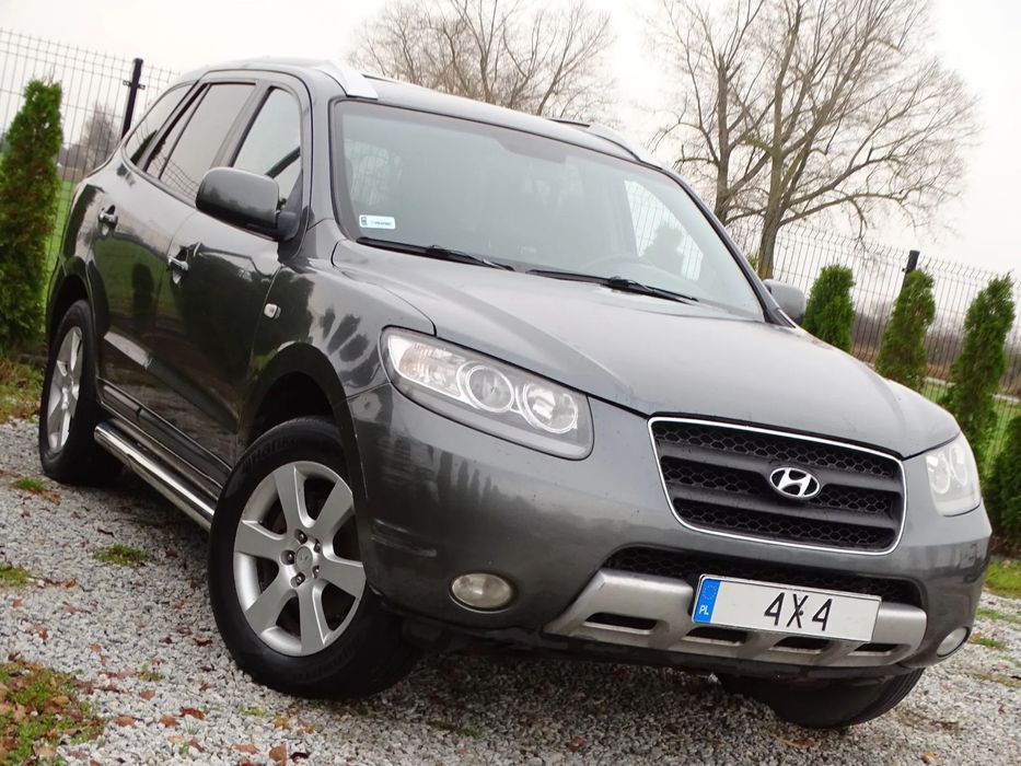 Hyundai Santa Fe 2.2 Diesel 155KM Automat Skóra El.Fotele Tempomat Zamiana
