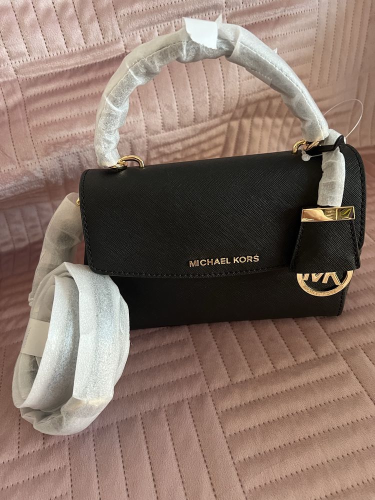 Nowa oryginalna czarna torebka Michael Kors
