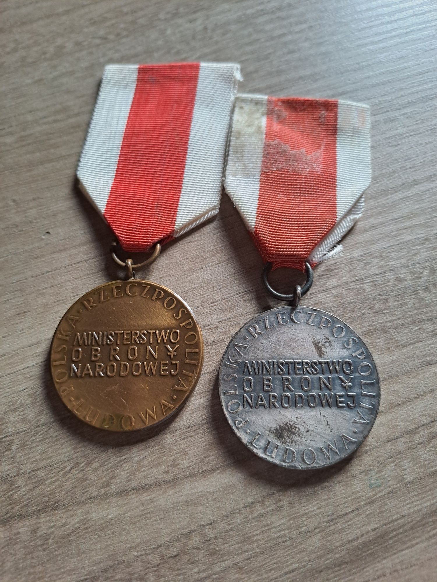 Medale za zasługi dla obronności kraju lwp PRL