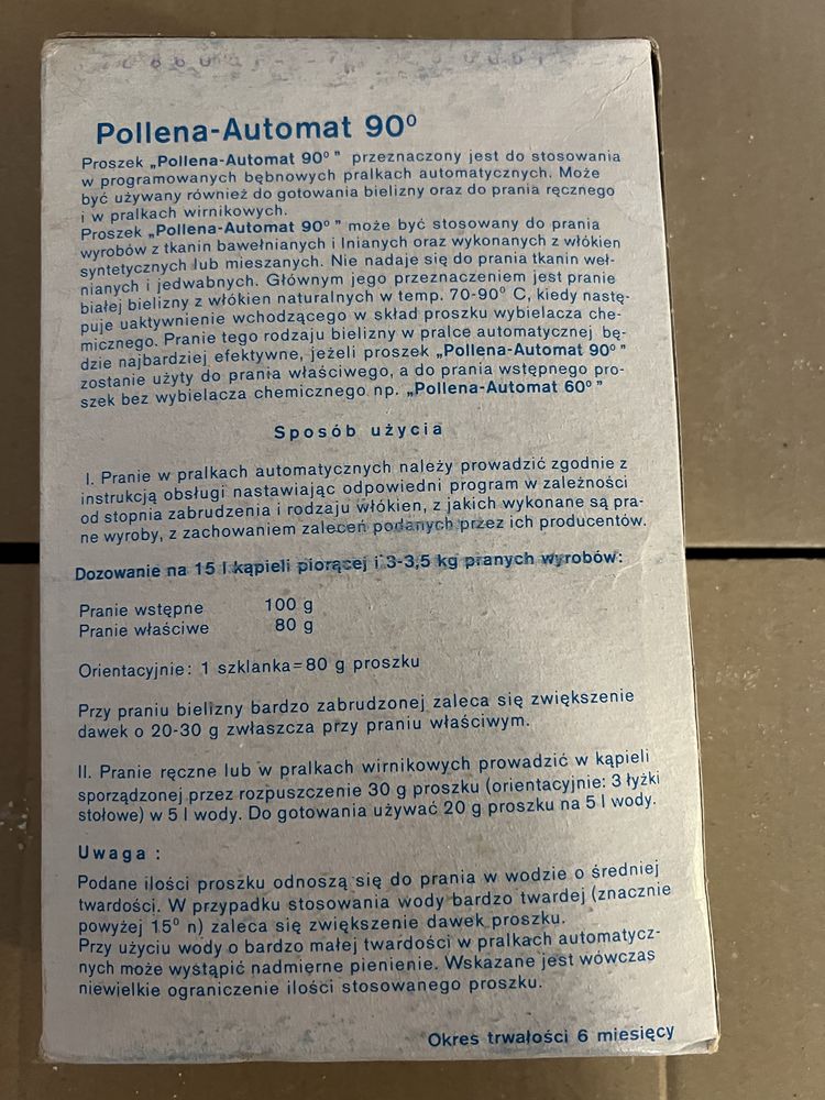 Proszek do prania Pollena automat PRL