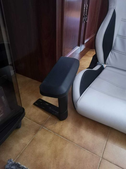 cadeira gaming sem base nas rodas alpha gamer