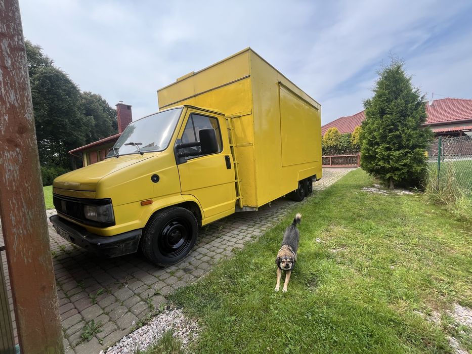 Food truck pod kebaby frytki i zapiekanki Fiat Ducato 2.5 DIESEL