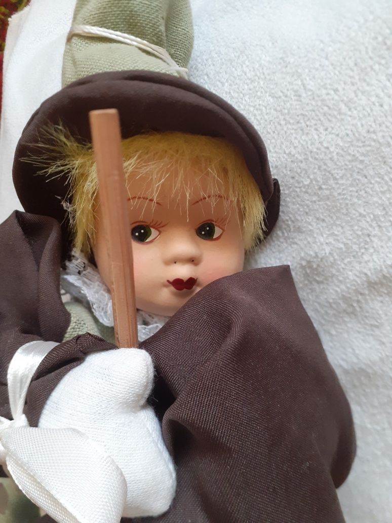 Lalka baba jaga rękodzieło