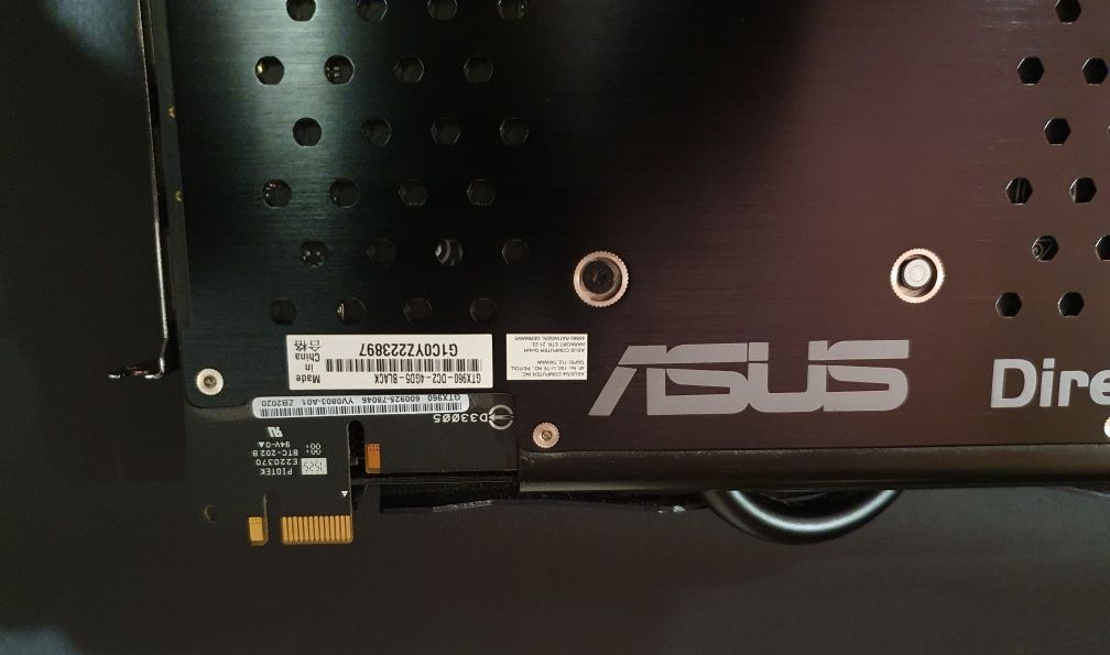 Видеокарта Asus GTX 960 4GB